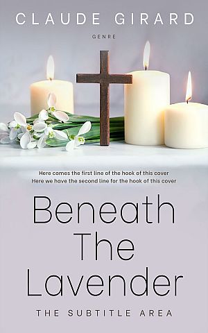 Premade Book Cover French Gray - ID 29865