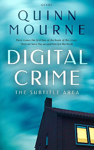 Premade Book Cover Boston Blue - ID 30140