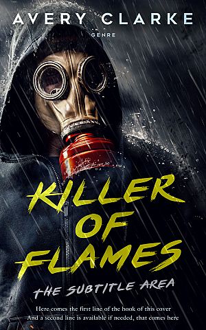 Premade Book Cover Woodsmoke - ID 30389