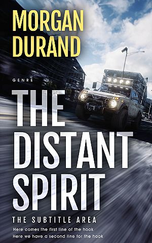 Premade Book Cover Moon Mist - ID 32001