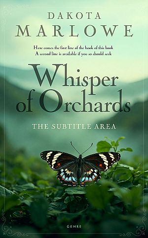 Premade Book Cover Peppermint - ID 33730