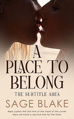 Premade Book Cover Double Spanish White - ID 34145