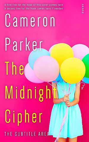 Premade Book Cover Violet Red - ID 34342