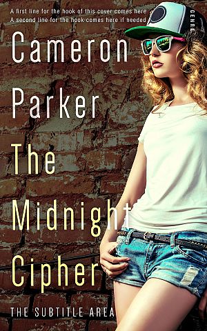 Premade Book Cover English Walnut - ID 34344