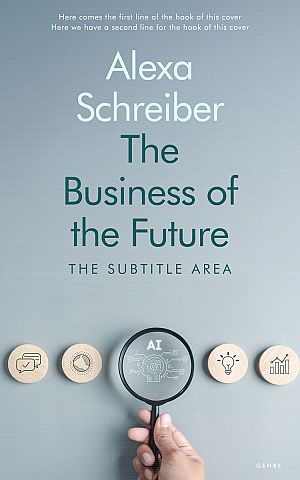 Premade Book Cover Tower Gray - ID 34677