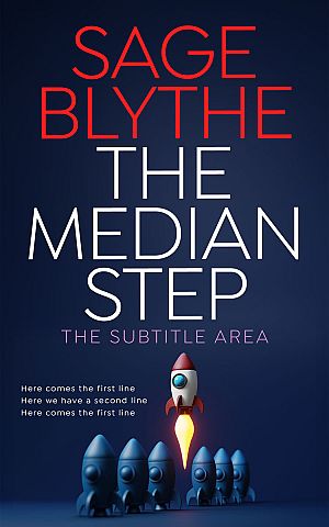 Premade Book Cover Big Stone - ID 34967