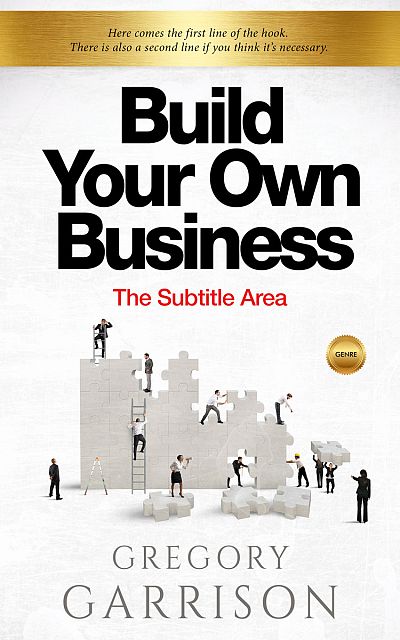 Pre Made Book Cover Cod Gray