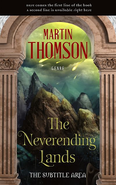 Pre Made Book Cover Rangitoto
