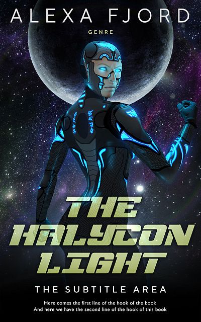 Pre Made Book Cover Vulcan