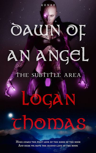 Pre Made Book Cover Vulcan