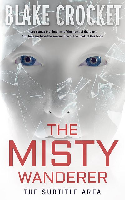 Pre Made Book Cover Quill Gray