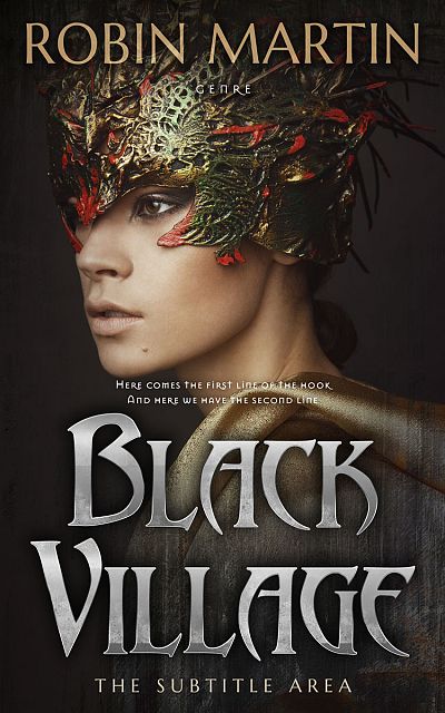 Pre Made Book Cover Cocoa Brown