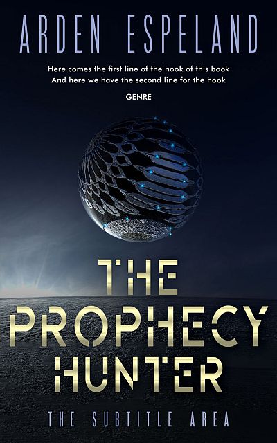 Pre Made Book Cover Vulcan