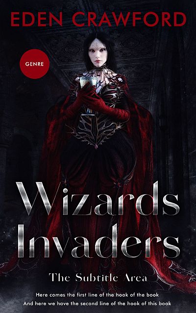 Pre Made Book Cover Cinder