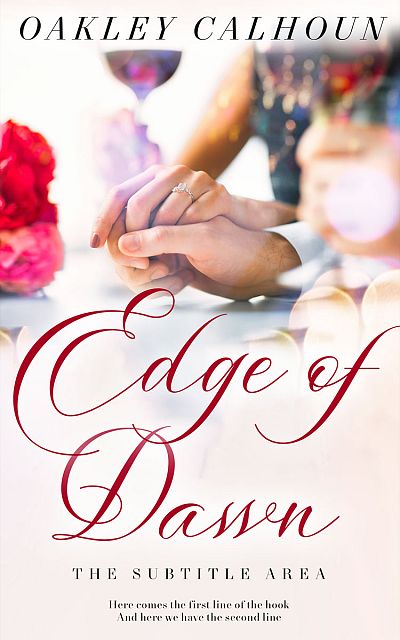 Pre Made Book Cover Dawn Pink