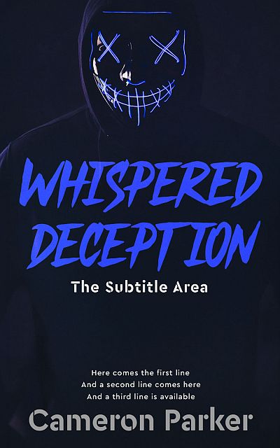 Pre Made Book Cover Mirage