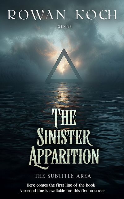 Pre Made Book Cover Mirage