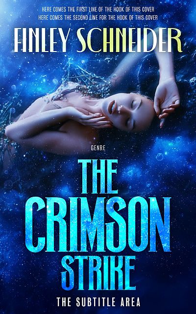 Pre Made Book Cover Blue Zodiac