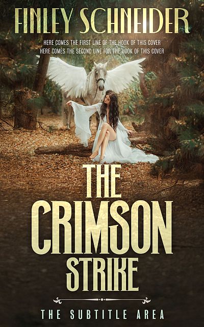 Pre Made Book Cover Akaroa
