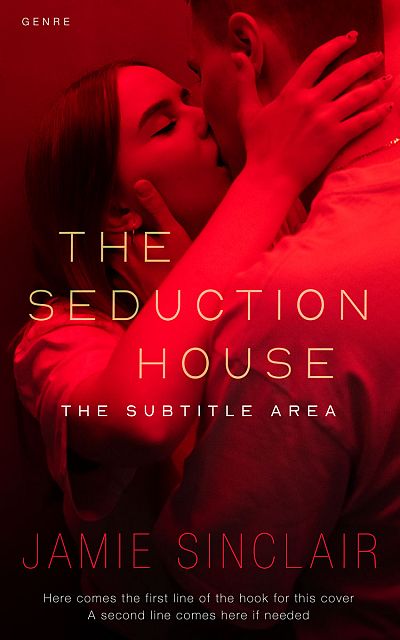 Pre Made Book Cover Crimson