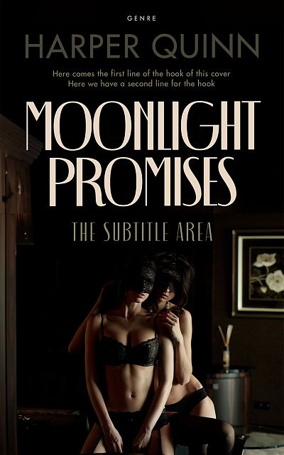 Pre Made Book Cover Night Rider