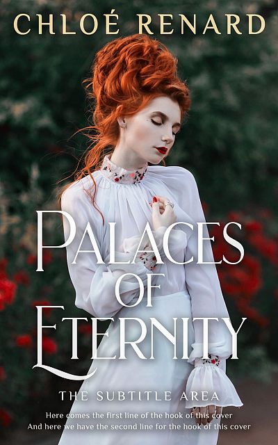 Pre Made Book Cover Pale Slate