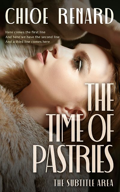 Pre Made Book Cover Bistre