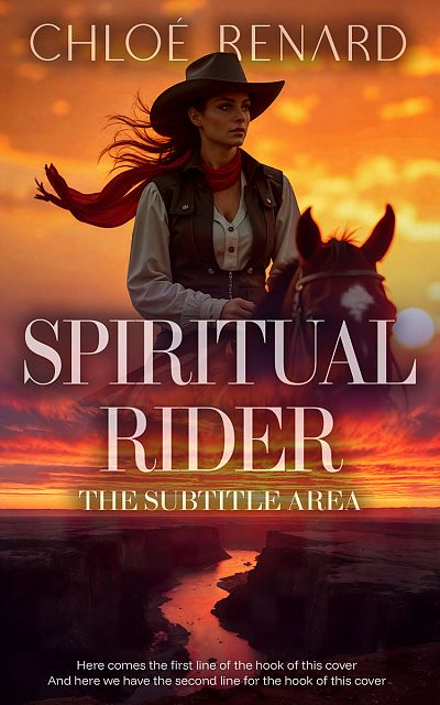 Pre Made Book Cover Burnt Sienna