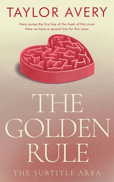 Pre Made Book Cover Brandy Rose