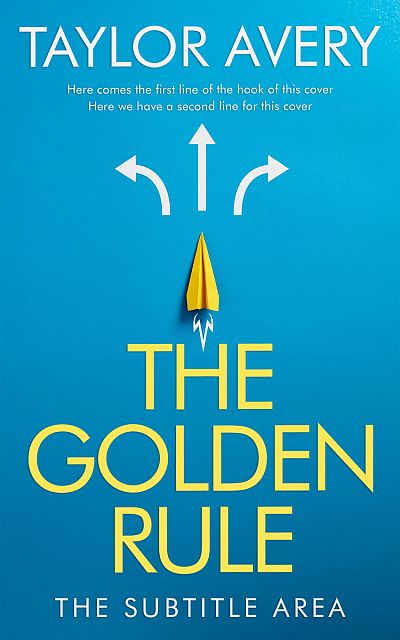 Pre Made Book Cover Bondi Blue