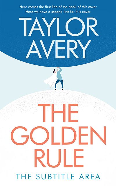 Pre Made Book Cover Tory Blue