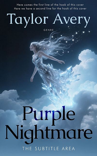 Pre Made Book Cover Cloud Burst