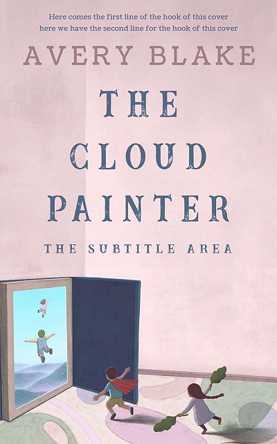 Pre Made Book Cover Wafer
