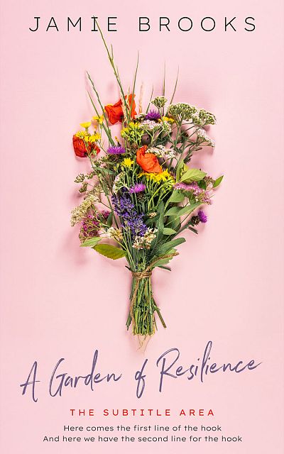 Pre Made Book Cover Azalea