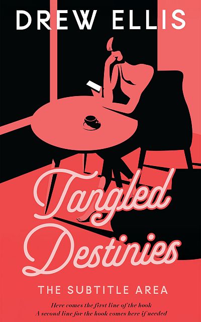 Pre Made Book Cover Burnt Sienna