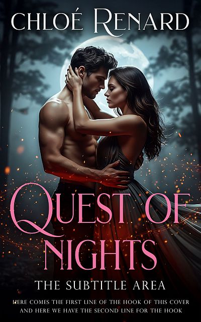 Pre Made Book Cover Thunder