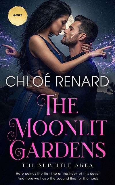 Pre Made Book Cover Vulcan