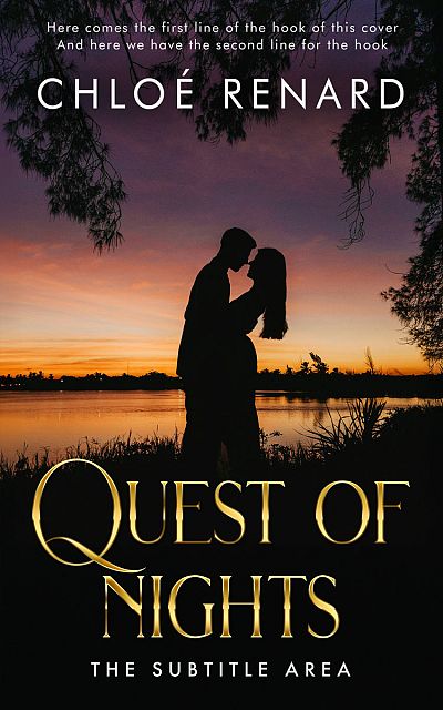 Pre Made Book Cover Antique Brass