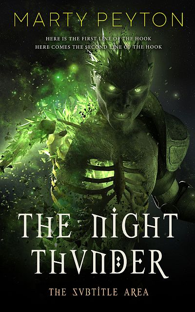 Pre Made Book Cover Hunter Green