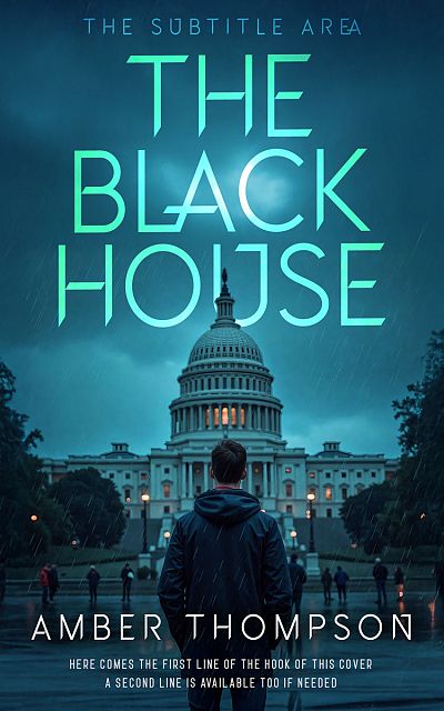 Pre Made Book Cover Blumine