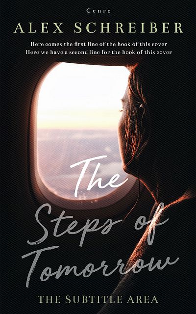 Pre Made Book Cover Soft Amber