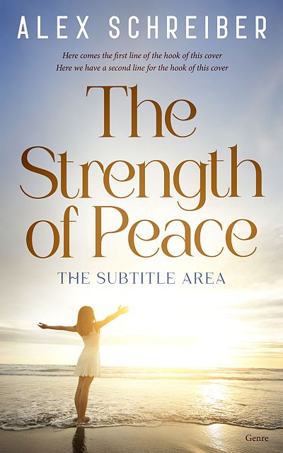 Pre Made Book Cover Celeste