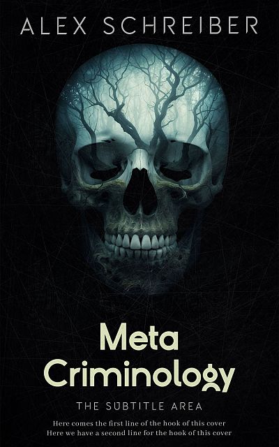 Pre Made Book Cover Woodsmoke