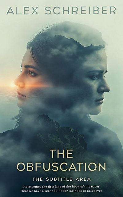 Pre Made Book Cover Limed Spruce