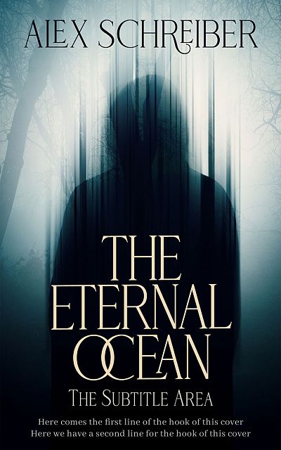 Pre Made Book Cover Aztec