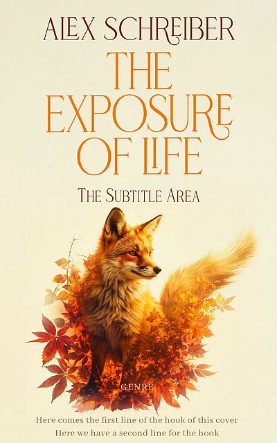 Pre Made Book Cover Wheatfield