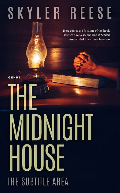 Pre Made Book Cover Cinder