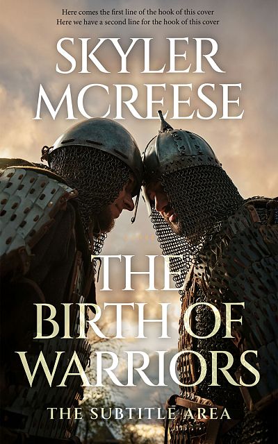 Pre Made Book Cover Vanilla