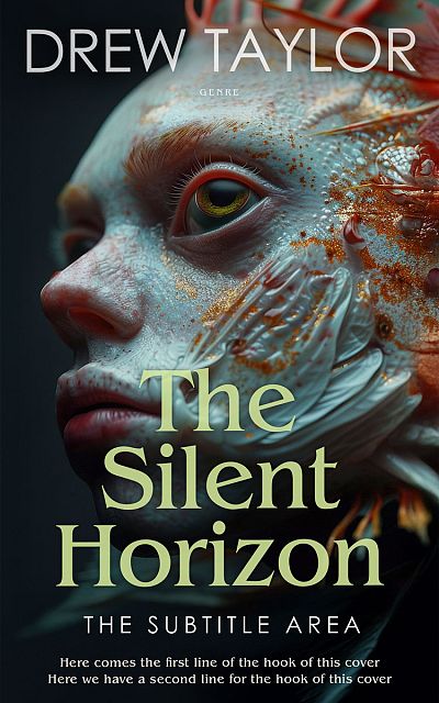 Pre Made Book Cover Shark