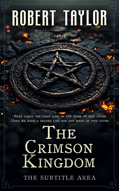 Pre Made Book Cover Woodsmoke